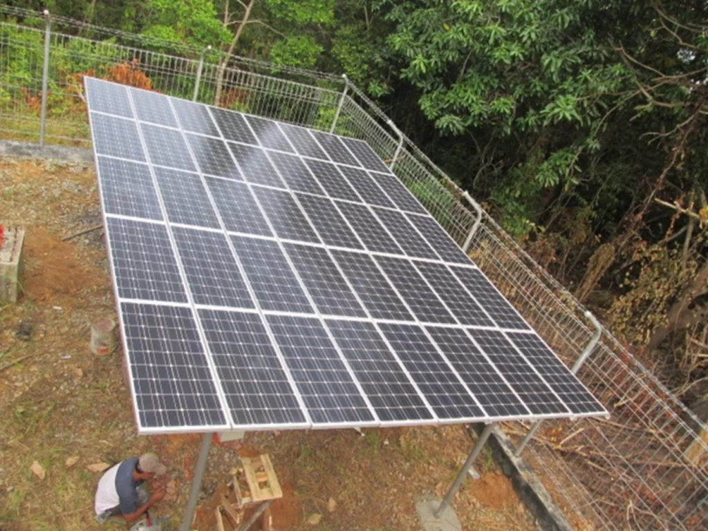 Kominfo BTS - Off Grid System 4KWp - Telaga Anambas Island Riau